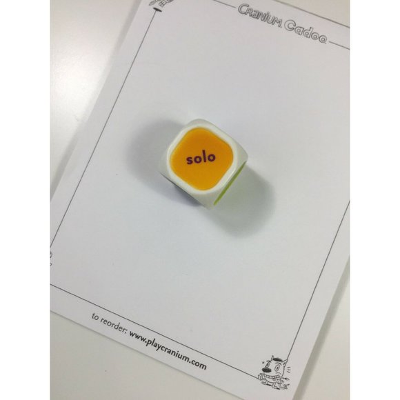 Cranium Cadoo Board Game 6-Sided Dice Paper Note Pad Replacement Part Piece 2001 - Picture 3 of 8